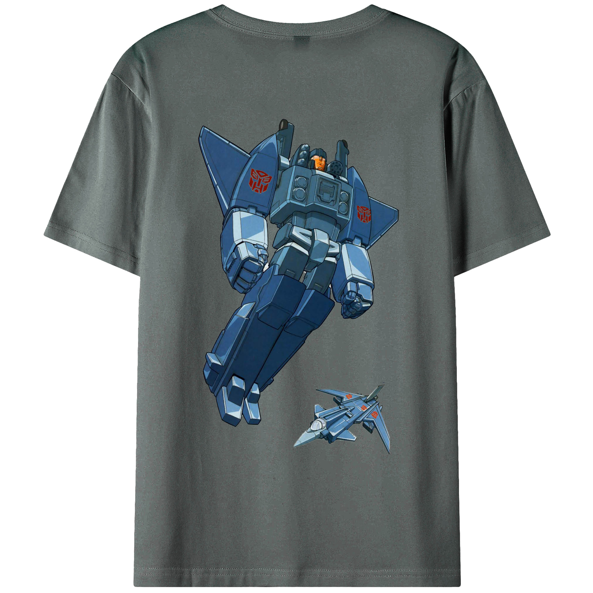 （画像用）  綿100％ メンズ半袖Tシャツ（バックプリント） 通気性